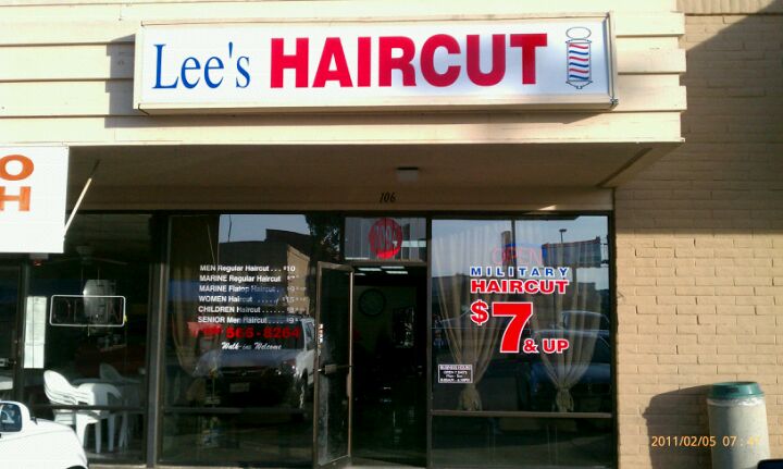 Lee's Haircut Photos