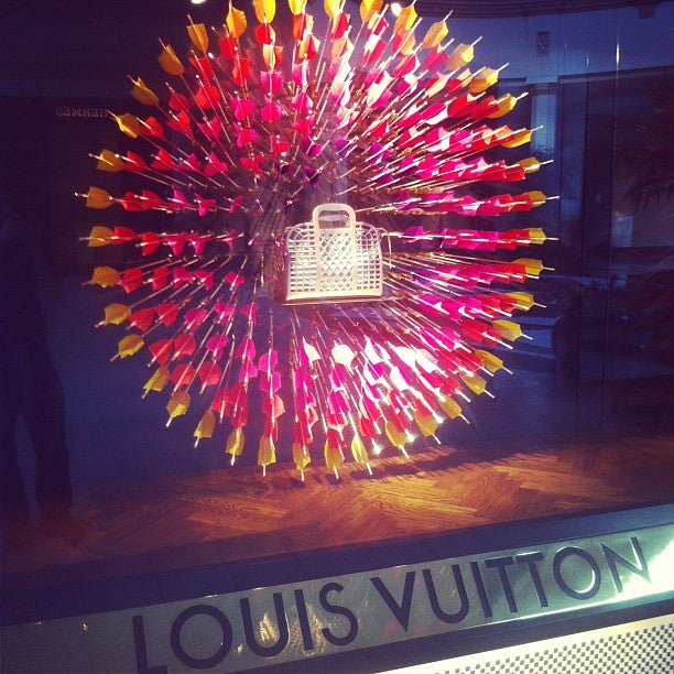 Louis Vuitton window displays, Budapest