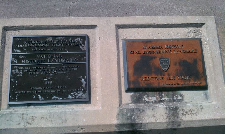 NASA - MSFC Historic Redstone Test Site, Huntsville, AL, Monuments ...