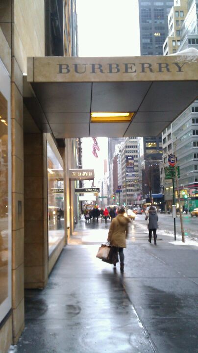 The Christian Dior store on East 57th street off of Fifth Avenue