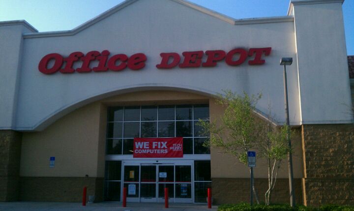 Office Depot, 1138 Saxon Blvd, Orange City, FL, Office Supplies - MapQuest