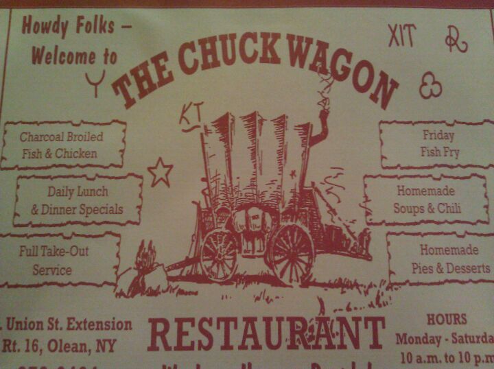 Chuck Wagon Restaurant CLOSED, 2457 N Union Street Ext, Olean, NY