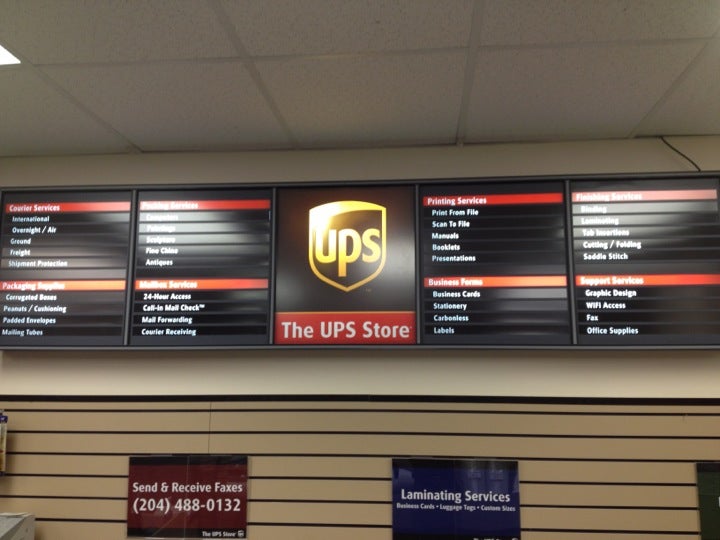 The UPS Store, 2025 Corydon Ave, Winnipeg, MB MapQuest