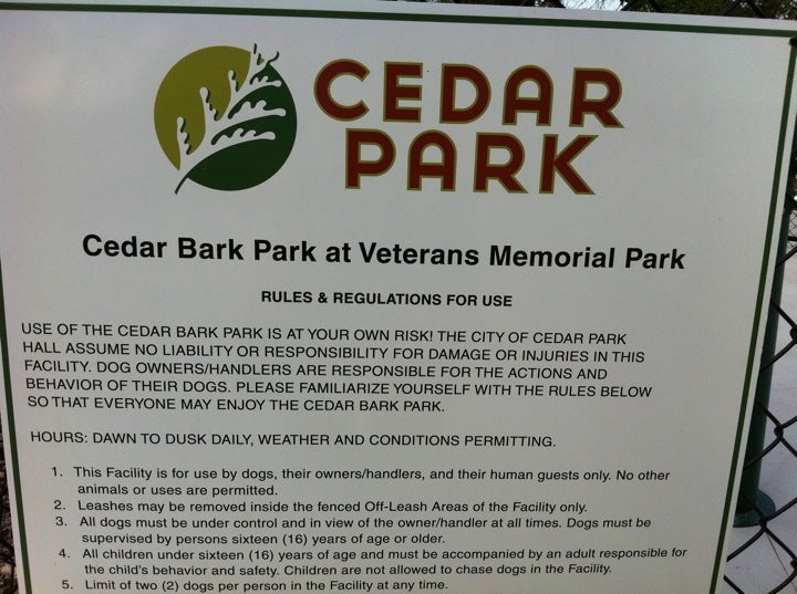 Cedar Bark Park