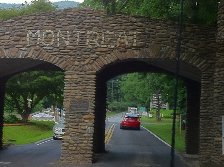 The Montreat Gate, Montreat, NC MapQuest