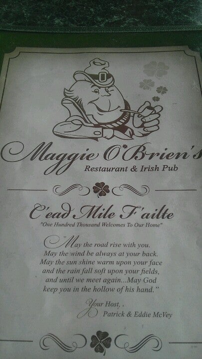 Maggie O' Brien's  Restaurant & Irish Pub In St. Louis