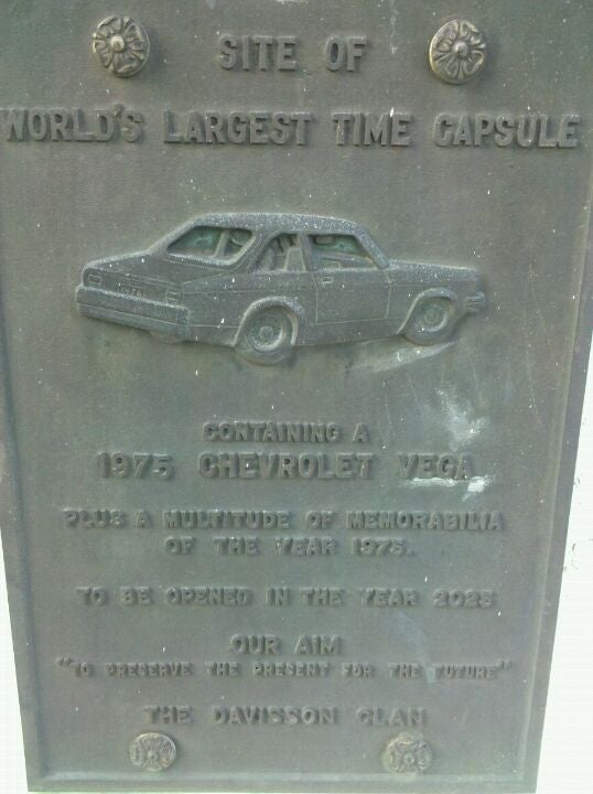 World's Largest Time Capsule, 318 Hillcrest Dr, Seward, NE, Outdoor