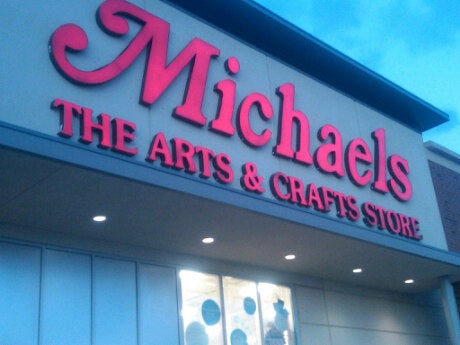 Michaels arts and crafts store tour 