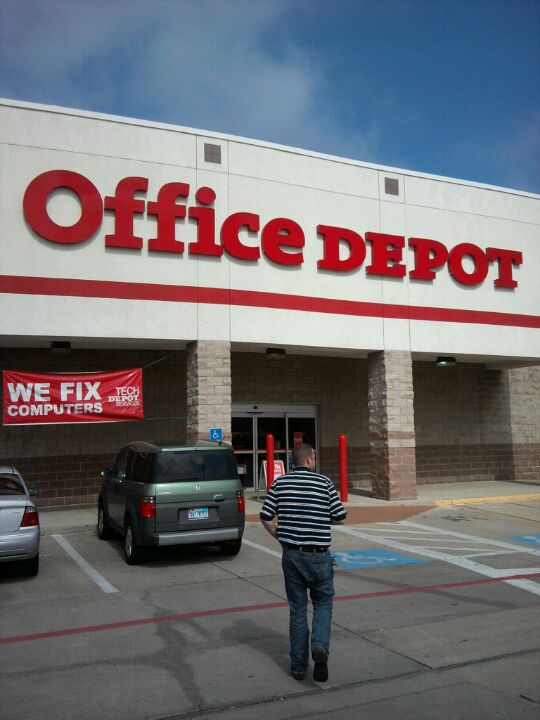 Office Depot, 6680 West Fwy, Plaza At Ridgemar, Fort Worth, TX, Office  Supplies - MapQuest