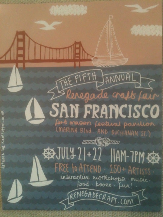 Renegade Craft Fair Fort Mason, San Francisco, CA, Entertainment Shows