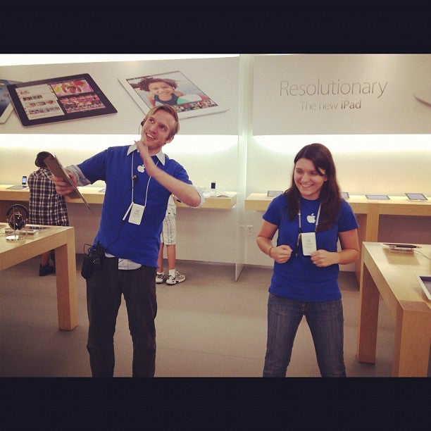 Apple Store - The Domain, Austin, Texas, So my co-worker…