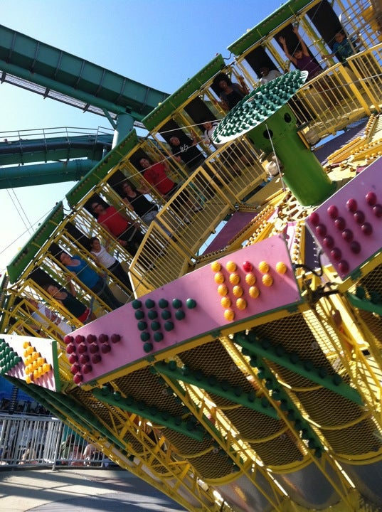 Cyclone Santa Cruz Beach Boardwalk Santa Cruz CA MapQuest