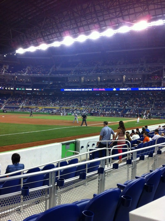 Loandepot Park Club Level, NW 6th St, Miami, FL, Sports Facilities