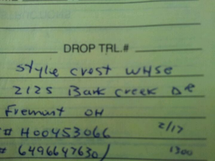 Total Distribution, 2125 Bark Creek Dr, Fremont, OH MapQuest