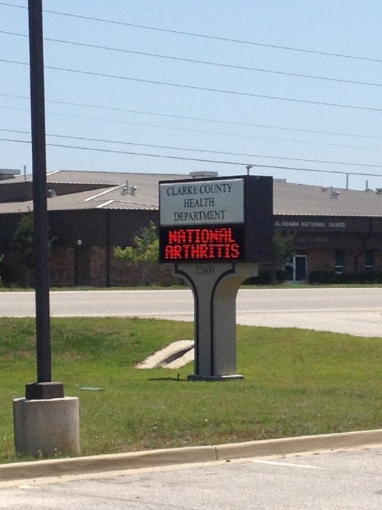 Clarke County Health Department, 22600 Hwy. 84 E., Grove Hill, AL,  Government Offices US - MapQuest