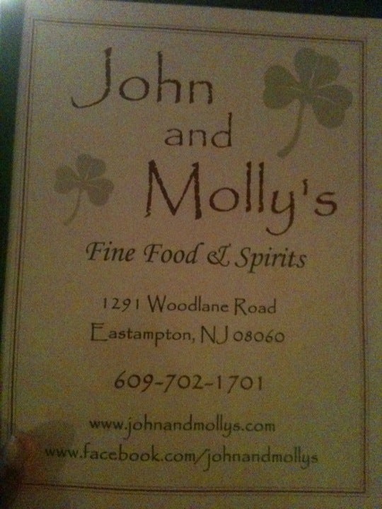 John and Molly's  Eastampton Township NJ