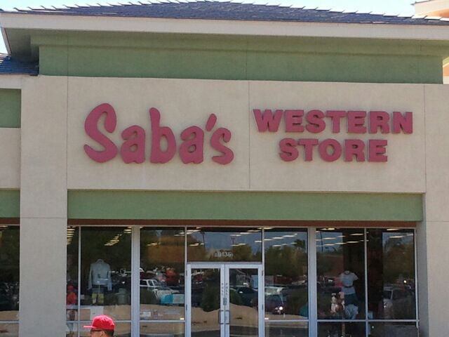 Saba's shop western store