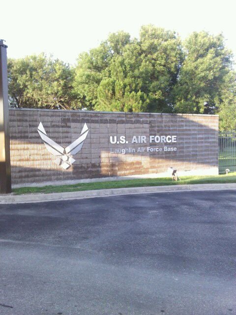 Laughlin Main Gate, Del Rio, TX, Military Bases - MapQuest