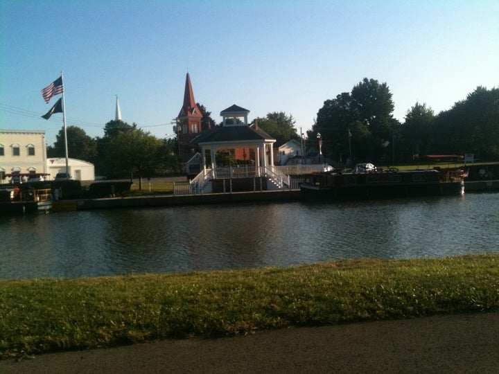 Erie Canal Trail, Amity St, Spencerport, NY, Outdoor Sports MapQuest