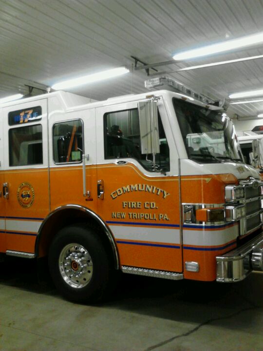 New Tripoli Fire Company, 7242 Decatur St, New Tripoli, PA, Fire