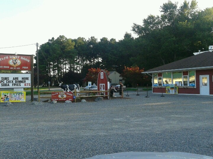 T & J's Dairy Barn, 718 Jessie Dupont Memorial Hwy, Burgess, VA, Dairy