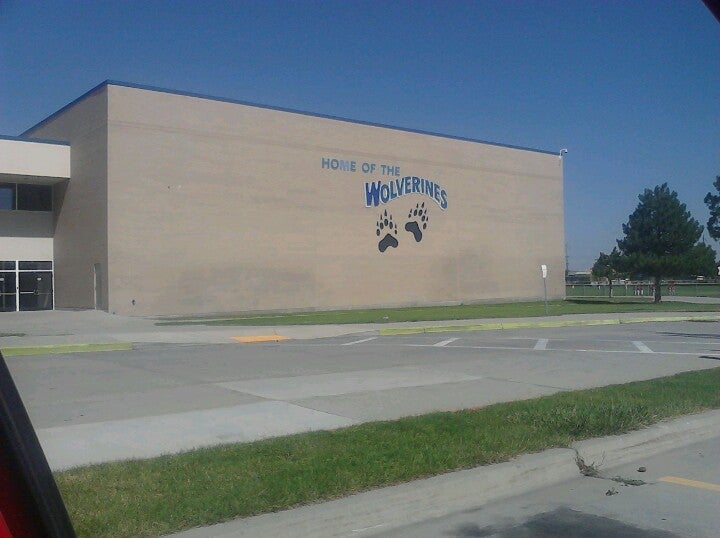 Hunter High School. — Home of the Wolverines