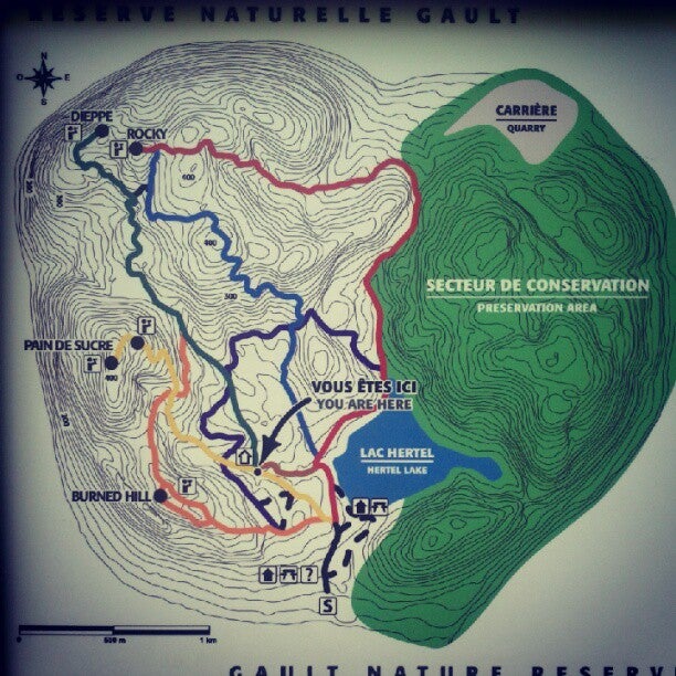 Mont SaintHilaire Reserve naturelle Gault Nature Reserve, 422 des