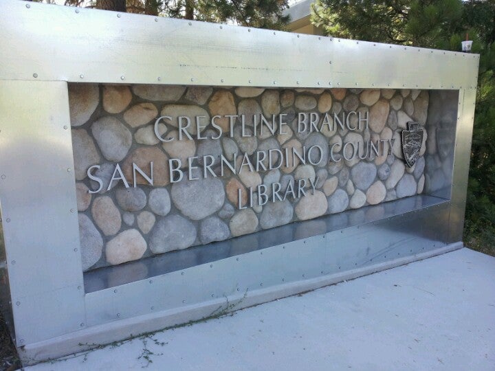 San Bernardino County Library Crestline Branch, 24105 Lake Gregory Dr