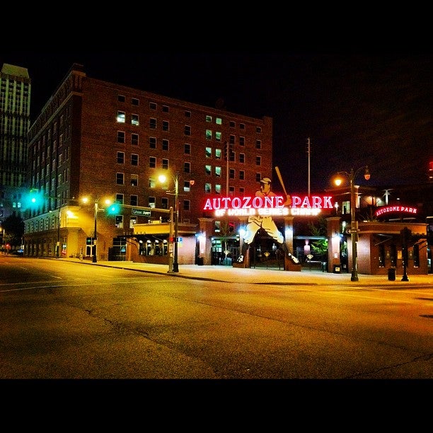 Parking near Autozone Park