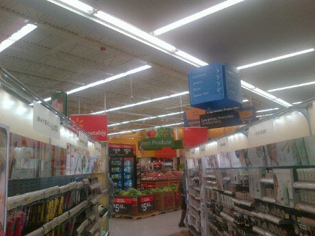 Walmart Grocery Checkout Line in Gladstone, Missouri