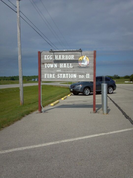 Egg Harbor Town Hall 5242 County Road I Sturgeon Bay Wi City