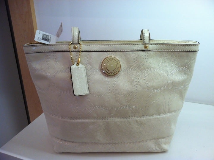 Coach Outlet Gallery Tote in Yellow