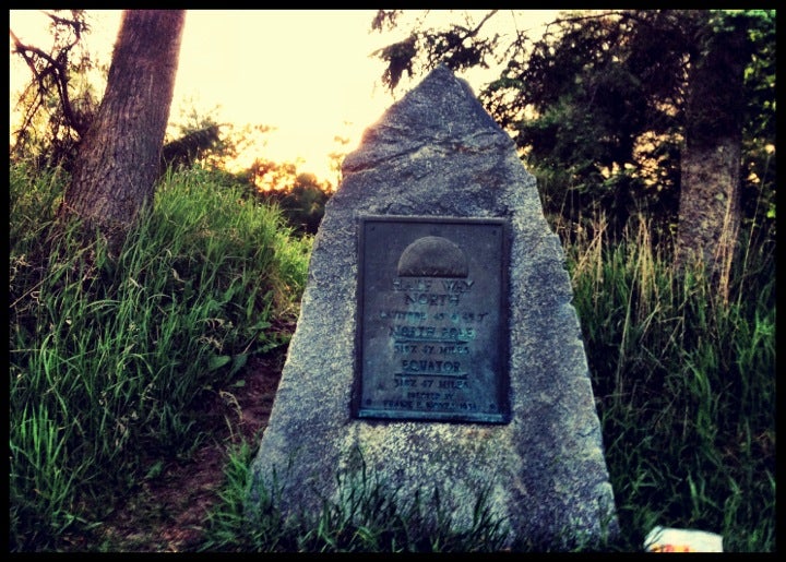 45th Parallel Half Way To the North Pole, US141, Lena, Town of, WI, Outdoor Sports MapQuest