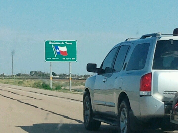 Texas/New Mexico Line, US Highway 87, Texline, TX MapQuest