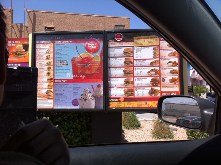 Join the Happy Hour at Sonic Drive-In in Las Vegas, NV 89129