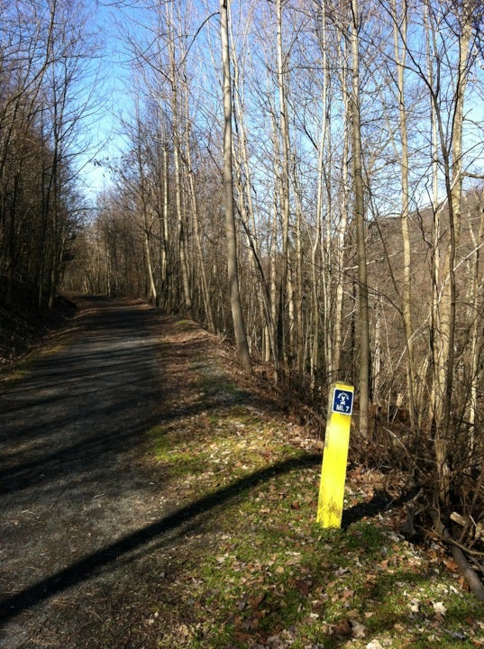 Deckers Creek Rail Trail at Breakiron Hill Rd, Pixler Hill Rd